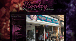 Desktop Screenshot of monkeywrenchclothing.com